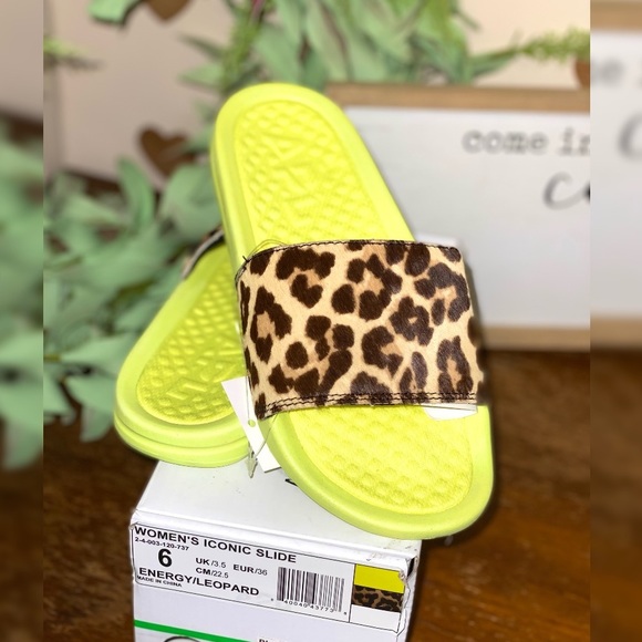 apl calf hair slides